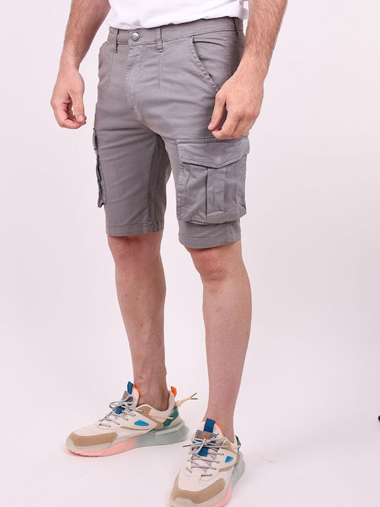 Clever Herrenshorts Cargo Gray