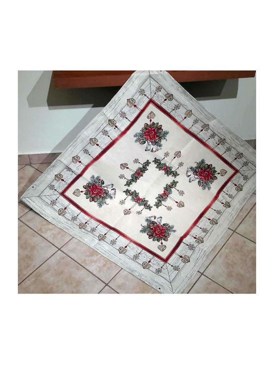 Christmas Fabric Tablecloth Ornament L240xW140cm