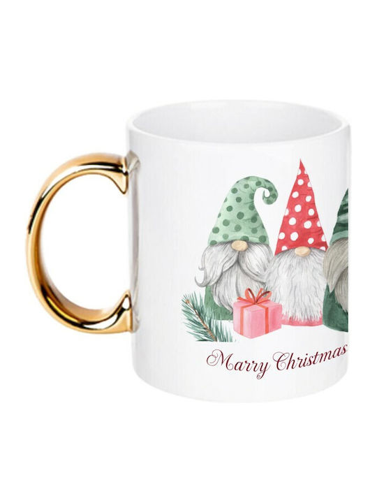 Merry Christmas Christmas Ceramic Mug Ornament