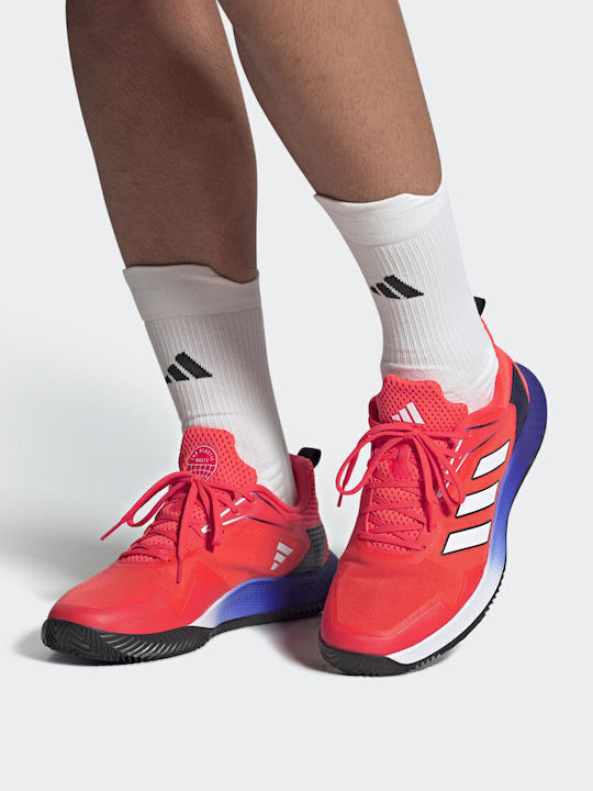 adidas Defiant Speed Men's Tennis Shoes for All Courts Red