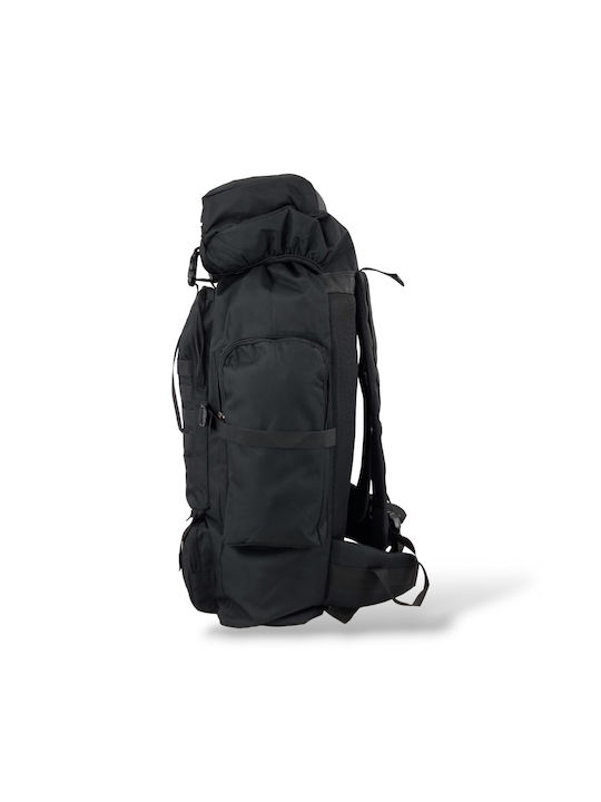 Playbags Ορειβατικό Σακίδιο 70lt Αδιάβροχο Μαύρο Expedition
