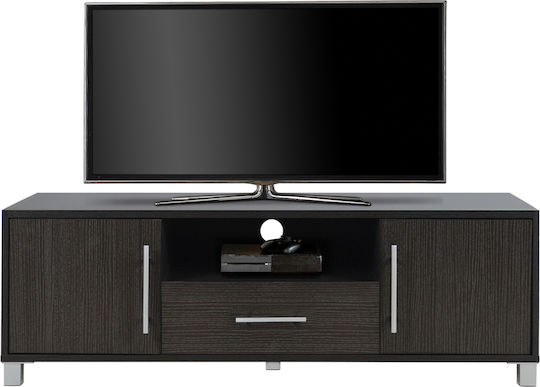 TV Stand Wooden Macie Zebrano L120xW40xH39cm