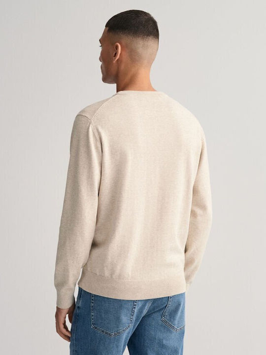 Gant Long Sleeve Sweater Beige