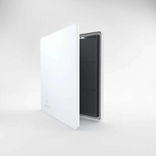 Gamegenic Zip-Up Album 24 Pocket Binder 12-Pocket Standard Size White