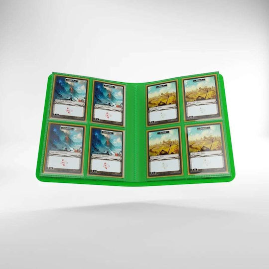 Gamegenic Casual Album 8 Pocket Binder 4-Pocket Standard Size Πράσινο