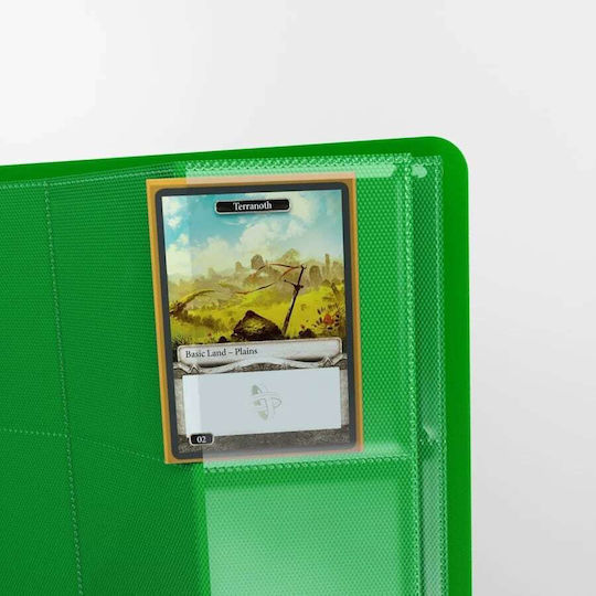Gamegenic Casual Album 24 Pocket Binder 12-Pocket Standard Size Green