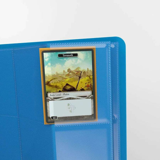 Gamegenic Casual Album 24 Pocket Binder 12-Pocket Standard Size Blue