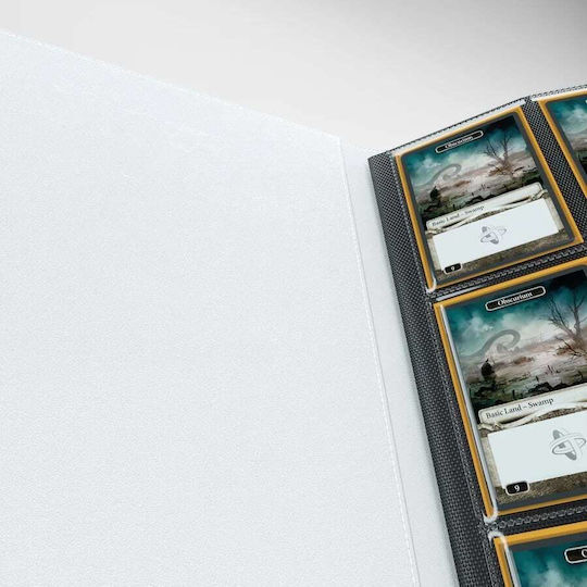 Gamegenic Prime Album 8 Pocket Binder 4-Pocket Standard Size Λευκό
