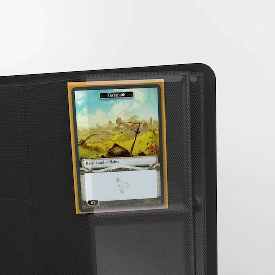 Gamegenic Casual Album 24 Pocket Binder 12-Pocket Standard Size Black