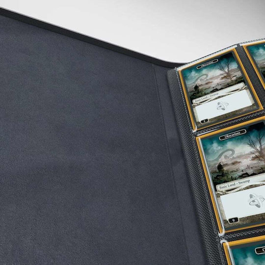 Gamegenic Zip-Up Album 24 Pocket Binder 12-Pocket Standard Size Black