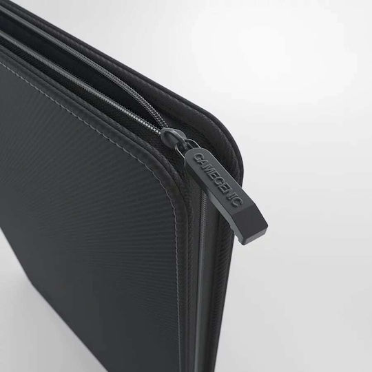 Gamegenic Zip-Up Album 24 Pocket Binder 12-Pocket Standard Size Black