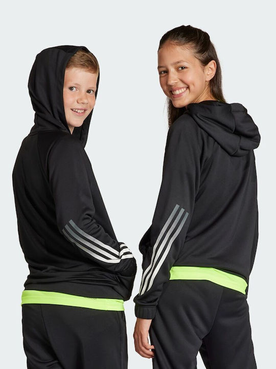 adidas Παιδικό Φούτερ Μαύρο