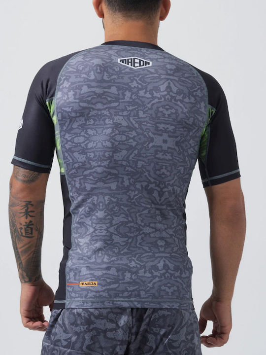Maeda Herren Kurzärmlig T-Shirt MAE122 Gray