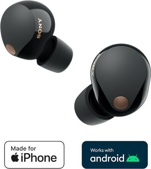 Sony WF-1000XM5 In-ear Bluetooth Handsfree Headphones with Sweat Resistance and Charging Case Black