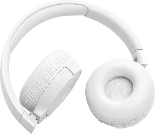 JBL Tune 670NC Wireless / Wired On Ear Headphones with 70 hours of Operation and Quick Charge White