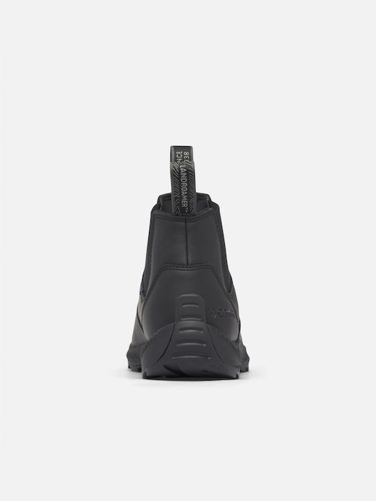Leather Black Men's Boots