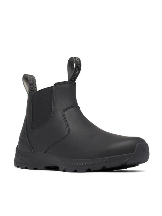 Leather Black Men's Boots