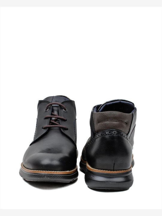 Piele Ghete barbati Habana Negro