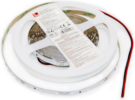 Adeleq LED-Streifen 24V Rot Licht 5m Typ SMD2835