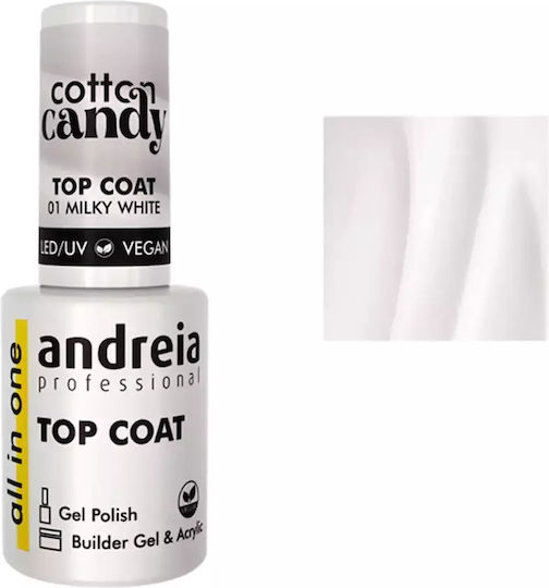 Andreia Professional Base Coat / Top Coat for Semi-Permanent Nail Polish 10.5ml