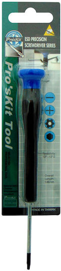 Proskit SW-1016-T7H Precision Screwdriver Torx with Nib Size T7