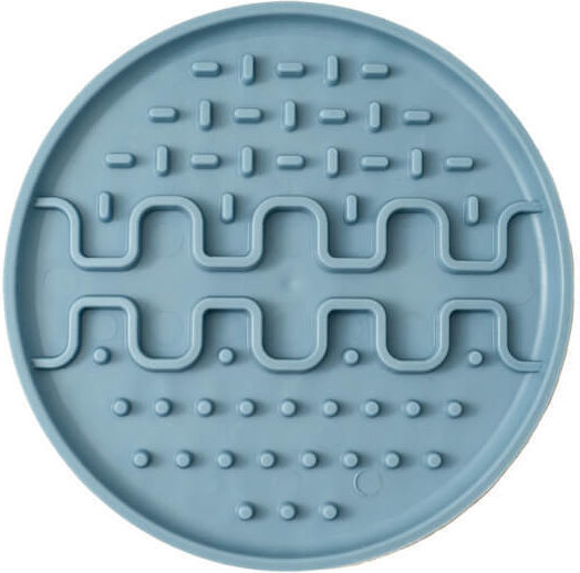 Fiboo Lollipop Plastic Placemats for Dog & Cat 13cm in Blue Color