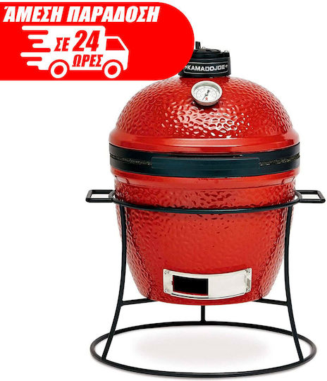 Kamado Joe Joe Jr Κεραμική Ψησταριά Κάρβουνου Kamado με Καπάκι 34.3x34.3εκ.