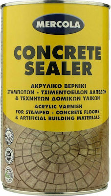 Mercola Concrete Sealer Surface Varnish Solvent Based Colorless Gloss ...