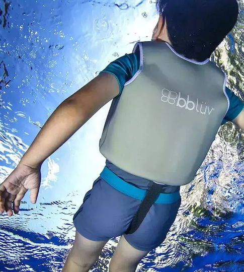 Bbluv Kids' Life Jacket Neoprene with Removable Bricks Gray Naj