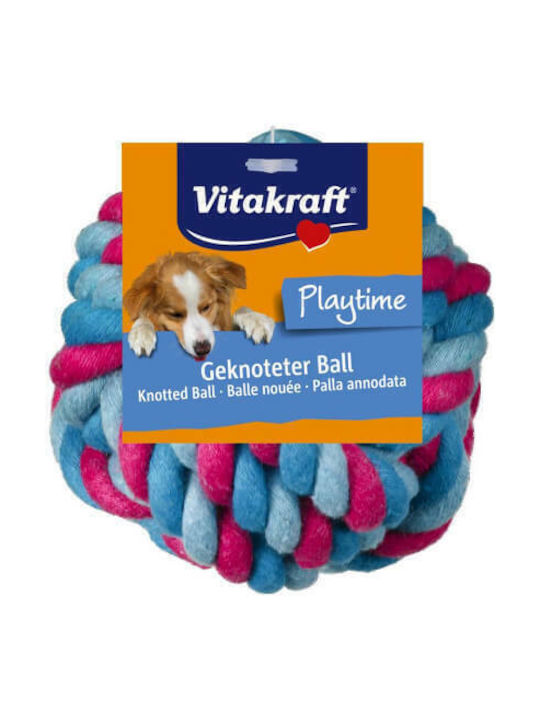 Vitakraft Текстилна Топка Играчка За Кучета 6.5см