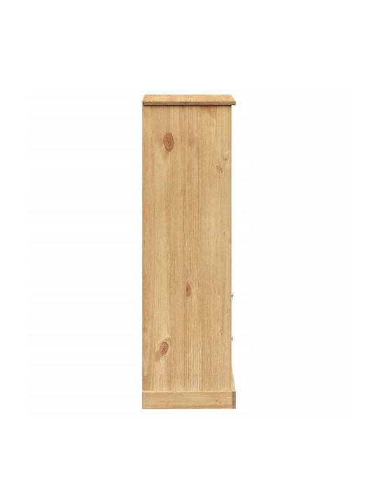 Βιβλιοθήκη Μπεζ 60x35x114.5εκ.