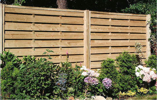 Showood Wirtschaft Holzes Panel für Zäune in Beigen Farbe 1,8m x 90cm