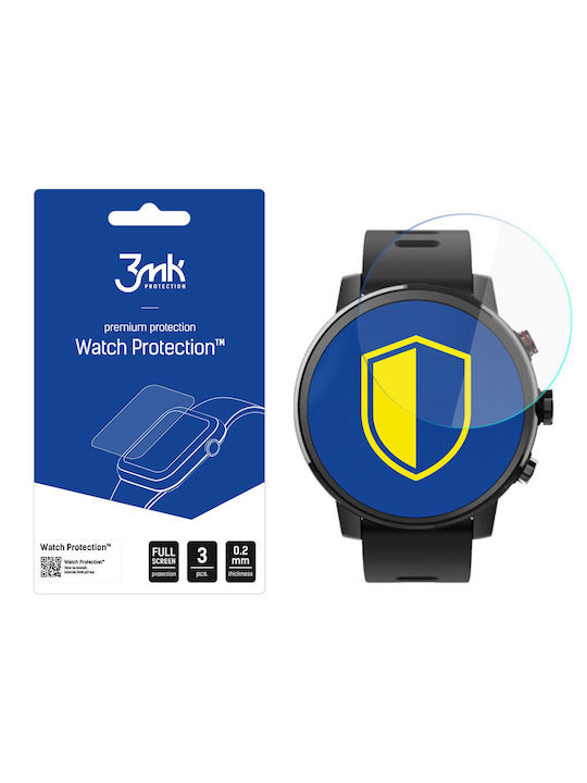 3MK Curved Arc Tempered Glass pentru Amazfit Stratos 3buc