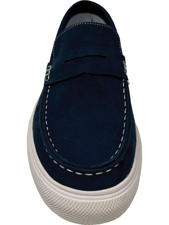 Ανδρικά Loafers σε Μπλε Χρώμα