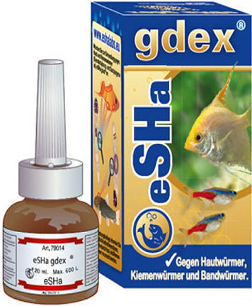 Esha Gdex Aquarium Wasserbehandlung zum Umweltschutz 20ml