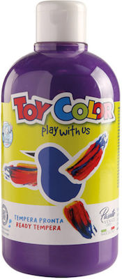 Toy Color Ready Τέμπερα Ζωγραφικής Violet σε Μπουκάλι 500ml