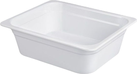 GTSA Σκεύος Gastronorm Πορσελάνης GN1/2 με Βάθος 100mm