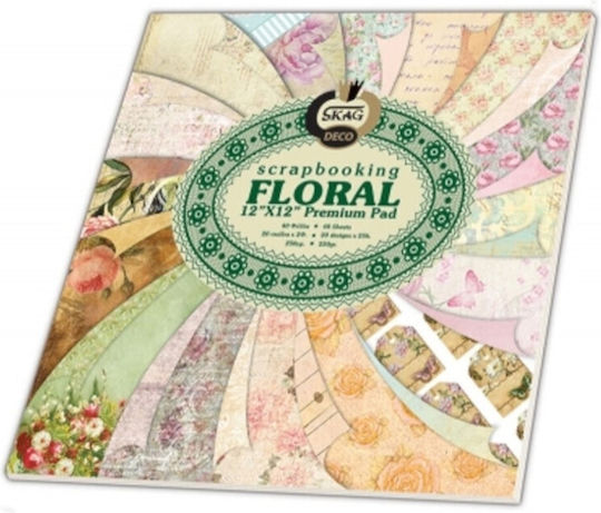 Skag Memories Scrapbooking Leaves 140gr/m² 30x31cm