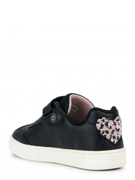 Geox Kids Sneakers with Scratch Black