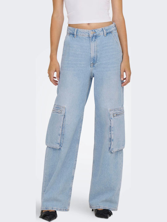Wide Γυναικείο Jean Παντελόνι σε Wide Γραμμή