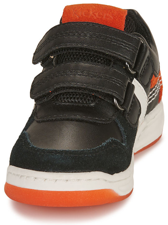 Παιδικά Sneakers με Σκρατς Μαύρα