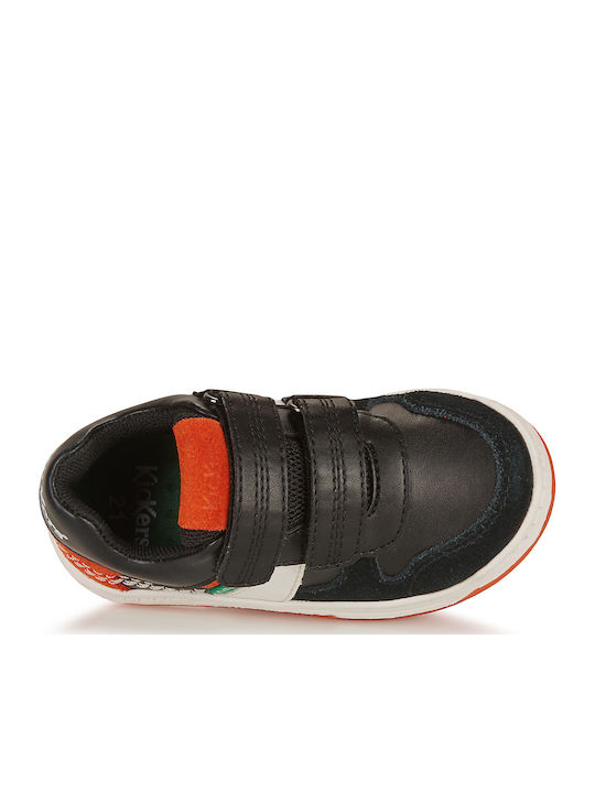 Παιδικά Sneakers με Σκρατς Μαύρα
