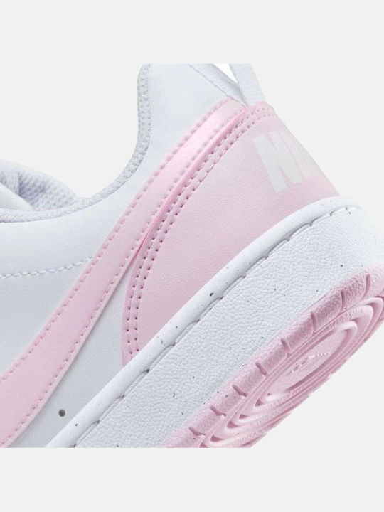 Court Borough Low Recraft Kids Sneakers White