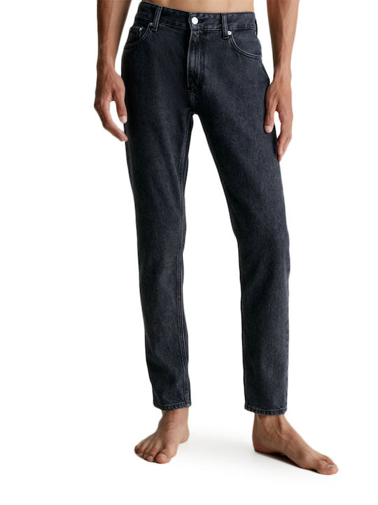 Calvin Klein Pantaloni de Bărbați din Jean Negru