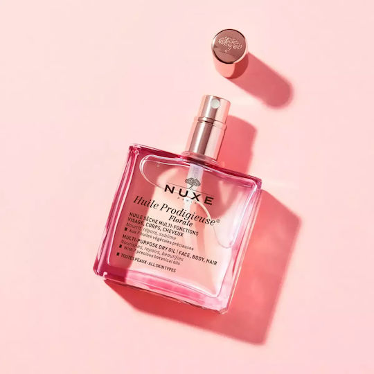 Nuxe Huile Prodigieuse Florale Dry Oil for Face Hair and Body 50ml