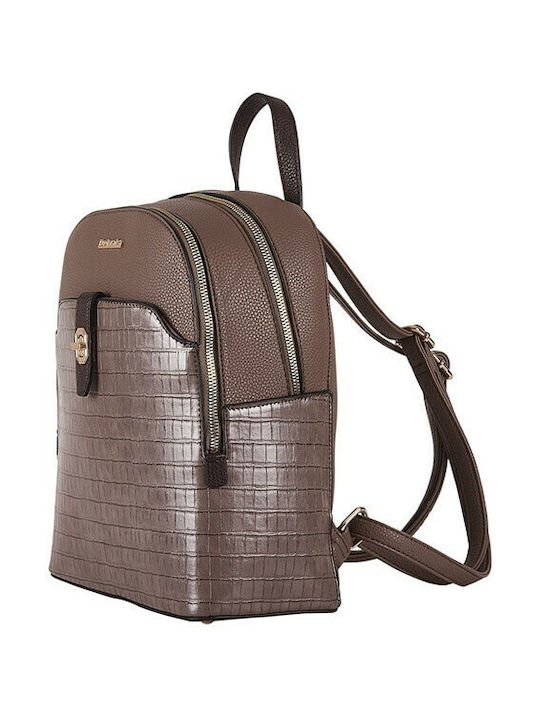 Privata Women's Bag Backpack Tabac Brown