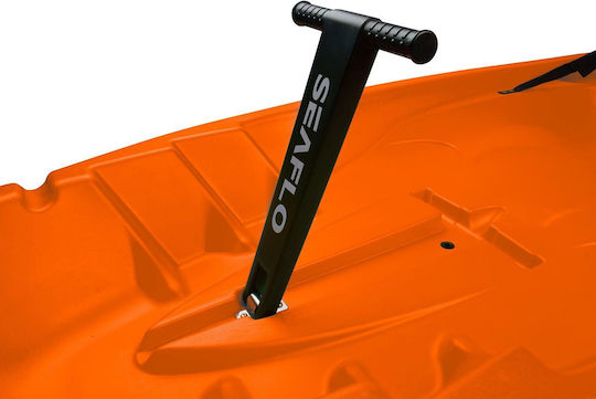 Seaflo Duorum 0201-40014 Plastic Kayak Sea 2 People Red με Κουπιά