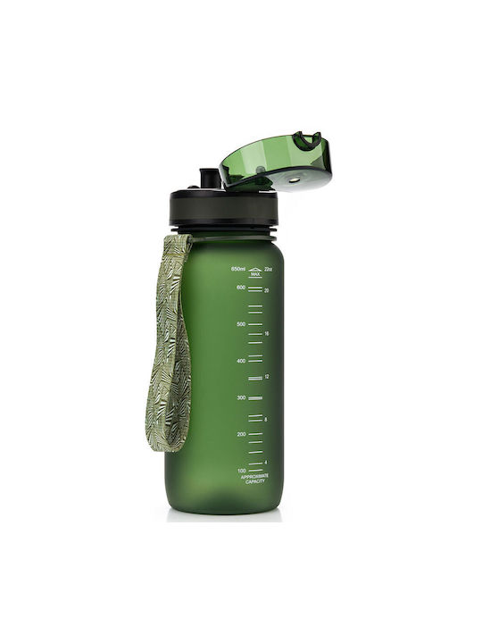 Meteor Wasserflasche Kunststoff 650ml Grün