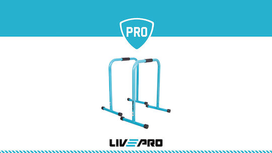 Live Pro Β-8161 Παράλληλες Μπάρες με Ύψος 73,5cm