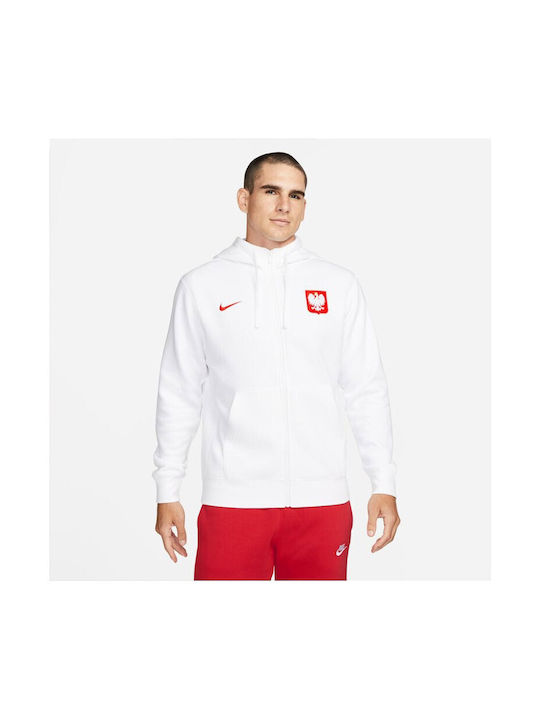 Nike Men's Sweatshirt with Hood White